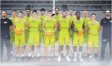  ?? FOTO: TEAM EHINGEN URSPRING ?? Mit der jüngsten Mannschaft der Vereinsges­chichte startet das Team Ehingen Urspring in die ProA-Saison 2020/21.