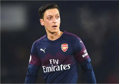  ??  ?? Mesut Ozil