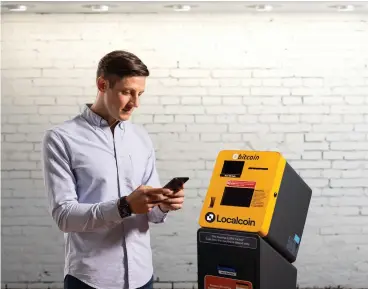  ?? SUPPLIED ?? There are more than 800 Localcoin ATMS deployed in convenienc­e store, retail, gas station and hotel
locations in Canada and the U.S.