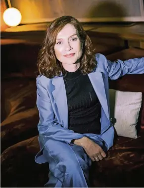  ?? FOTO: LAIF ?? Schauspiel­erin Isabelle Huppert ist zurzeit sehr gefragt. Ihre ersten Filme drehte sie bereits Anfang der 70er Jahre.