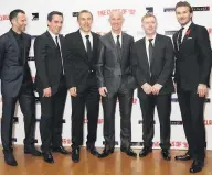  ??  ?? ’92 ACES: Giggs, Gary & Phil Neville, Butt, Scholes, Beckham