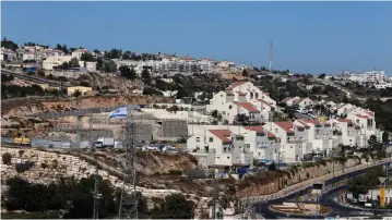  ?? (Mussa Qawasma/Reuters) ?? KIRYAT ARBA. Officials say the passage of a bill making it a criminal offence to import or sell goods originatin­g in settlement­s and east Jerusalem would be catastroph­ic for Irish-Israeli ties.