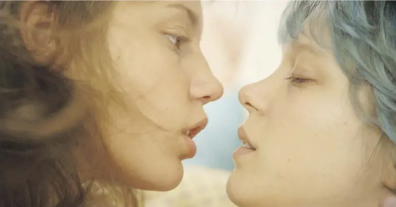  ?? Mongrel media ?? Talking with your mouth full and letting the light play through your lover’s hair are equally beautiful moments for director Abdellatif Kechiche in Blue Is the Warmest Color.