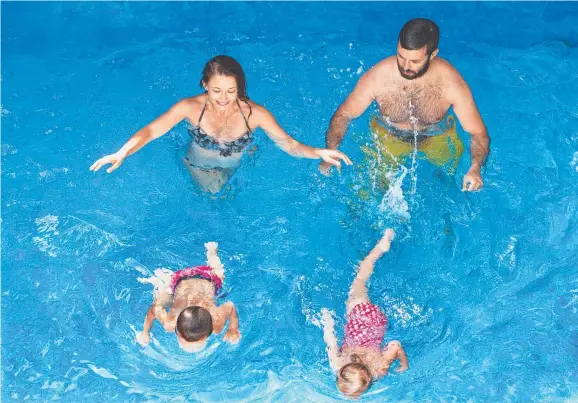  ?? COOL RETREAT: Public swimming pools are the hub of many communitie­s throughout Australia and their health benefits far outweigh their entry costs. ??