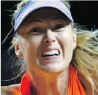  ??  ?? Maria Sharapova