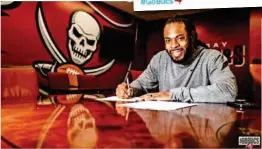  ?? ?? La defensiva de los campeon es Buccaneers perdió a sus dos esquineros titulares, y decidió sumar al polémico Richard Sherman.f