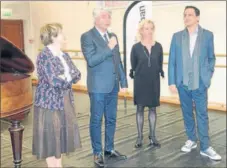  ??  ?? Mme Brigitte Barèges, M. Alain Crivella, Mme Marie Amélie Moreau et M. Kader Belarbi