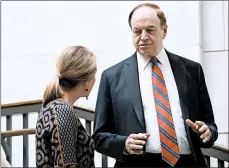  ?? WIN MCNAMEE/GETTY ?? Sen. Richard Shelby, R-Ala., said Thursday's session in the Oval Office was “the most positive meeting I've had in a long time” and that President Trump was “very reasonable.”