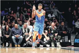  ?? ?? Thunder forward Paul George said team members trust each other when it comes to shooting the basketball.