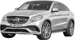  ??  ?? The new Mercedes-Benz GLE Coupe