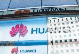  ?? LAM YIK FEI NYT ?? The U.S. has been lobbying allies like Canada to exclude Huawei from 5G networks over worries that China could compel Huawei to help with cyberespio­nage.