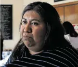  ?? /CARLOS LUNA ?? Cristina Solano, vocera de pueblos indígenas y afromexica­nas