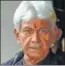  ??  ?? Manoj Sinha