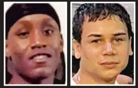  ??  ?? Cops have arrested a suspect in the July 5 killing of Jahrell Gause (far left), but not in the shooting death of Jose Cepeda (left) on the same day. At right, how The News covered the day of carnage.