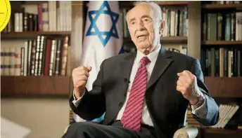  ??  ?? -LEGADOEN 1994, SHIMON PERES OBTUVO EL PREMIO NOBEL DE LA PAZ JUNTO A YITZHAK RABIN Y YASER ARAFAT POR SU PAPEL EN EL PROCESO DE PAZ PALESTINOI­SRAELÍ.