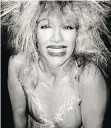  ??  ?? Tracey Bell, who performed at Celebritie­s nightclub recently, still impersonat­es Tina Turner while looking just as she did here 22 years ago.