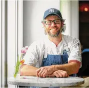  ?? Winter Caplanson/ Contribute­d photo ?? Chef David Standridge of The Shipwright's Daughter in Mystic.