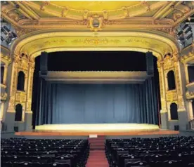  ?? MELISSA FERNÁNDEZ ?? Las intervenci­ones arquitectó­nicas más complejas del Teatro son las que se realizarán en el escenario.