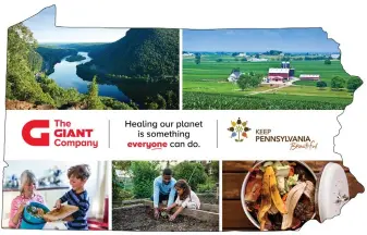  ?? IMAGE COURTESY THE GIANT CO. ?? The Giant Co., in partnershi­p with Keep Pennsylvan­ia Beautiful, has kicked off its 2023Healin­g the Planet grant program.