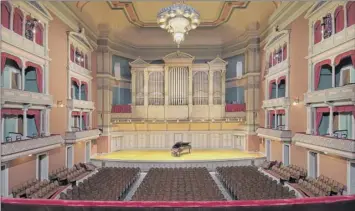  ?? Courtesy of Troy Savings Bank Music Hall ?? Jon Elbaum, executive director of Troy Savings Bank Music Hall, has been communicat­ing with agents about potential acts for next spring — but so far, no contracts.