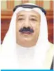  ??  ?? Sheikh Nasser Sabah Al-Ahmad Al-Sabah