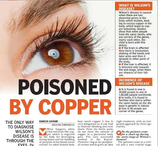 POISONED BY COPPER PressReader