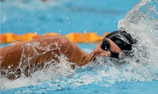  ?? BW MEDIA ?? New Zealand swimmer Matthew Stanley is among other sporting identities to be nominated in the area sports awards.