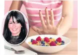  ??  ?? Many conditions cause weight changes. For Davina Mccall, inset, it was stress