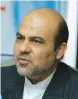  ?? DAVOUD HOSSEINI/IRNA 2008 ?? Iran said Saturday that Ali Reza Akbari had been executed.