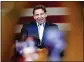  ?? THE NEW YORK TIMES ?? Florida Gov. Ron DeSantis speaks in Coconut Creek, Fla., last November.