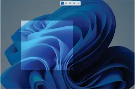  ?? ?? Microsoft has revamped the Snipping Tool.