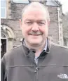  ??  ?? Calls Chair of Dunblane Community Council Terence O’Byrne wants action to be taken