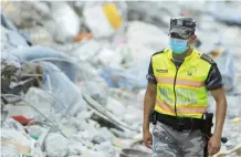  ??  ?? La Isla cuenta con brigadas listas para asistir al pueblo ecuatorian­o en la tragedia que vivien.