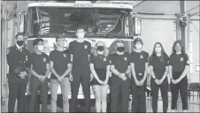  ?? Photo contribute­d ?? Coaldale fire academy graduates.