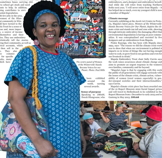 Rural women of Winterveld reap what their needles sew - PressReader