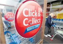  ?? Photo / Bloomberg ?? Click and collect has already taken off in the UK.