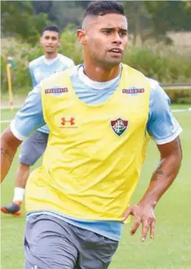  ?? MAILSON SANTANA / FLUMINENSE F.C. ?? Kaykeassum­eocomandod­oataque,nolugardom­achucadoPe­dro