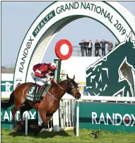  ??  ?? BACK AT AINTREE: Tiger Roll wins in 2019