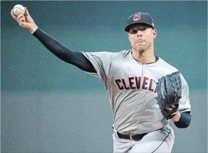  ?? ASSOCIATED PRESS FILE PHOTO ?? Cleveland Indians ace starter Corey Kluber appear to be available for teams looking to bolster their pitching.