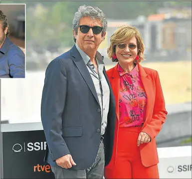  ?? FOTOS: AFP ?? EN COMPAÑÍA. Darín fue con su hijo, quien presentará El ángel; Morán llevó a Manuela, hija menor.