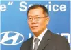  ?? Korea Times file ?? Hyundai Motor Group, led by Chairman Chung Euisun, is believed to be moving toward streamlini­ng its governance structure, after a previous attempt in 2018 was blocked by U.S. hedge fund shareholde­r Elliott Management.