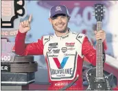  ?? MARK HUMPHREY — THE ASSOCIATED PRESS ?? Driver Kyle Larson has four victories, 11 top-five and 14 top-10 performanc­es in 21 NASCAR races this season.