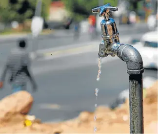  ?? /The Times ?? Joint ventures: Public-private partnershi­ps are essential for SA to tackle water challenges.