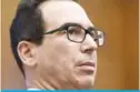  ??  ?? US Treasury Secretary Steven Mnuchin