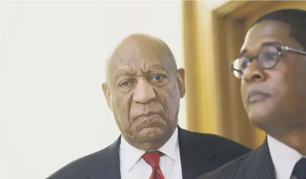  ?? PICTURE: MARK MAKELA/AP ?? 0 The jury spent 14 hours over two days deliberati­ng before finding the comedian and former Cosby Show star guilty of three charges