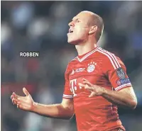  ??  ?? ROBBEN