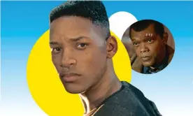  ??  ?? Age ain’t nothing but a number: Will Smith and Samuel L Jackson. Composite: Marvel