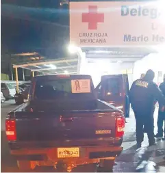  ?? ?? •El hombre fue llevado a la Cruz Roja donde perdió la vida.