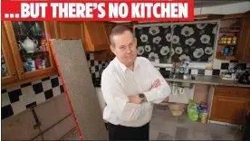  ??  ?? . . . BUT THERE’S NO KITCHEN
