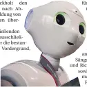  ?? FOTO: DPA ?? Roboter Pepper steht für die Zukunft der Arbeit.